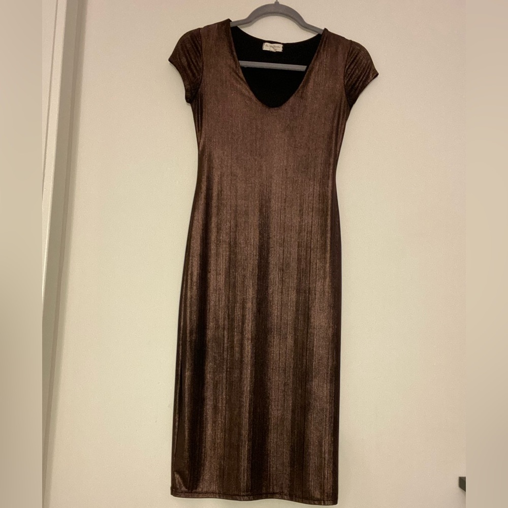 Iridescent Midi Dress